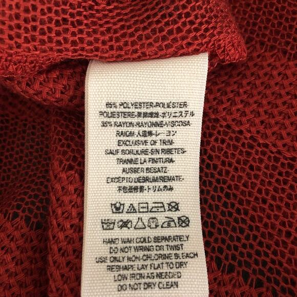 We The Free Women's TP/XS Loose Knit Sweater/Tunic/Mini Dress Burnt Orange - Picture 9 of 9